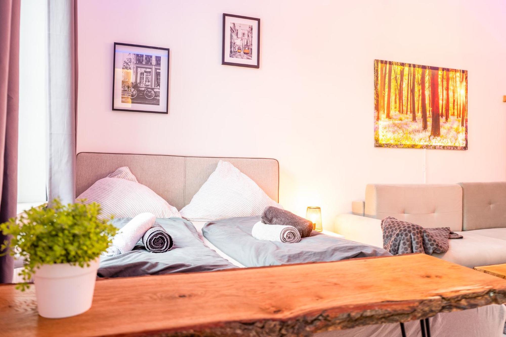 #222 Modernes City Apartment Im Herzen Von ノイス エクステリア 写真