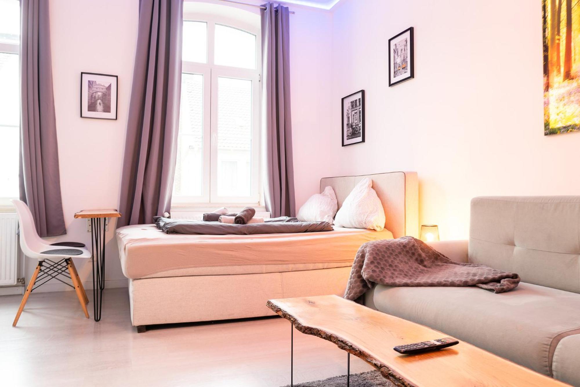 #222 Modernes City Apartment Im Herzen Von ノイス エクステリア 写真